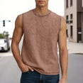 thumbnail image 2 of Vintage Washed Tank Tops Men Summer Casual Lightweight Breathable Loose Fit Crewneck Sleeveless Undershirt, 2 of 8
