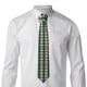 thumbnail image 5 of Fotbe Christmas Snowflakes Plaid Corbata Clásica para Hombre con Estampado – Corbata de Seda Jacquard Tejida, para Negocios, Bodas y Eventos Formales, 5 of 7