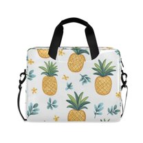FORMRS 16" Laptop Sleeve Bag Carrying Case with Handle Travel Shoulder Briefcase, Pineapple