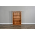 thumbnail image 4 of Sunny Designs Sedona 48" Adjustable Shelf Wood Bookcase in Rustic Oak, 4 of 10