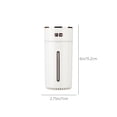 thumbnail image 3 of Portable USB Humidifier for Car & Home with Colorful Night Light, 300ml Tank, and Auto On/Off for Desktop & Travel, 3 of 9
