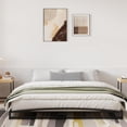 thumbnail image 3 of King size metal low marco de cama con heavy - duty slats, under - cama almacenamiento, no box spring, noise - free y non - slip, 6 - pulgada negra, 3 of 8
