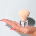 thumbnail image 1 of OUNONA Brocha Para Maquillaje Base Y Rubor Con Sintético Transparente Sin Caída, 1 of 8