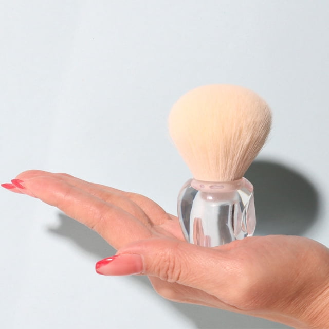 OUNONA Brocha Para Maquillaje Base Y Rubor Con Sintético Transparente Sin Caída