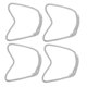 thumbnail image 5 of Cadenas De Bordillo De Metal, Cadena De Bordillo Elegante Fácil De Almacenar Simple 1 M Para La Fabricación De Joyas ANGGREK Otros, 5 of 8
