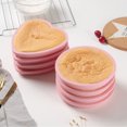 thumbnail image 5 of Molde para pasteles redondo en forma de corazón, molde para hornear de silicona, juego de moldes para pasteles antiadherentes, adecuado para tarta de queso y pastel de brownie., 5 of 5