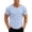 42Blue215, variant on Knit Crew Neck Short Sleeve T Shirt For Man Casual Soft Everyday Basic Tee Holiday Celebration Comfortable Top