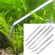 thumbnail image 2 of Pinzas de acero Inoxidable Salvador para acuario Plantar y Recortar planta de Agua 27 cm, 2 of 10