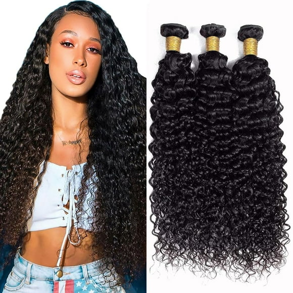 Hair Bundles MAMART, pelo virgen brasileño rizado y rizado de 50 a 75 cm
