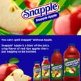 thumbnail image 5 of Snapple Apple Juice Drink, 8 fl oz, 8 Mini Bottles, 5 of 13