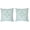 Mint, variant on Kelsey Mint Abstract Polyester 18 in. x 18 in. Throw Pillow (Set of 2)