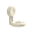 thumbnail image 2 of Hair Dryer Holder Wall Mounted Suction Cup Storage Rack Organize Your Bathroom Vanity, White, 2 of 9