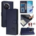 thumbnail image 2 of Oneplus 12 5G Case ,Cat PU Leather Crossbody Lanyard Strap RFID Magnetic Wallet Compatible with Oneplus 12 5G Cover, 2 of 5