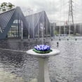 thumbnail image 3 of Solar Waterscape Garden Floating Flower Fountains For Bird Bath Fish Tank Pool, 3 of 8