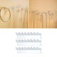 thumbnail image 2 of Wall Mounted Acrylic Necklace Organizers Wall Mounted Jewelry Organizers With Hooks For Necklaces Bracelets And Rings, 2 of 4