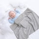 thumbnail image 4 of Toalla de baño supersuave para bebé | Manta envolvente de gasa de algodón de 6 capas | 70 x 130 cm para recién nacidos y niños pequeños | Secado rápido e hipoalergénica, 4 of 5