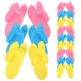 thumbnail image 4 of 48 pares de pantuflas desechables para pedicura, pantuflas desechables antideslizantes de EVA, pantuflas de spa, sandalias para invitados, 4 of 7