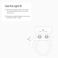 thumbnail image 5 of Brondell Fresh Spa Adjustable, Bidet Attachment FSA-15 for Toilet Seats with Adjustable Single Nozzle, Side Arm Control, Thin Profile, White (Ambient Temperature), 5 of 7
