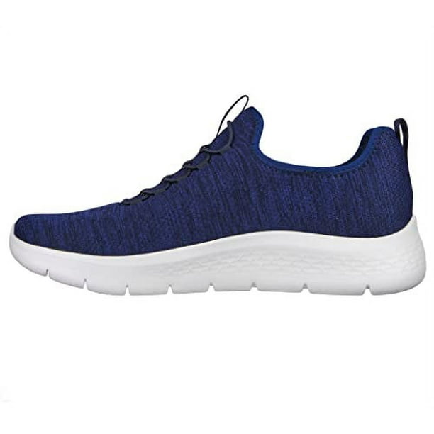 Skechers Men's Gowalk Flex-Athletic Slip-on Casual Walking Shoes with Air  Cooled Foam Sneakers, Navy/Blue 2, 16 