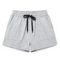 thumbnail image 5 of Yievot Athletic Running Shorts for Women 5 Inch Drawstring Elastic Waist Summer Gym Workout Shorts, 5 of 6