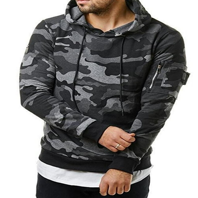 Men Hoodie Sweatshirt Coat Jacket Clothes