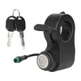 thumbnail image 1 of Electric Scooter Ignition Lock Compatible with Kukirin Compatible with G2 Compatible with Max 5 Pin Integrated Throttle Switch Lock, 1 of 5