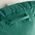thumbnail image 6 of Home Soft Things DO-IT-YOURSELF Faux Fur Bedrest Pillow Backrest Pillow - Teal Green - 28" x 30" x 17", 6 of 9