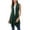 Army Green, variant on jjayotai Women's Sleeveless Cardigans, Fall Open Front long Vest Lightweight Cool Coat