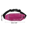 thumbnail image 4 of Unique Bargains 1 Pc Durable Running Belt for Sports for 6 Inches or Less Phone Rose Red, 4 of 6