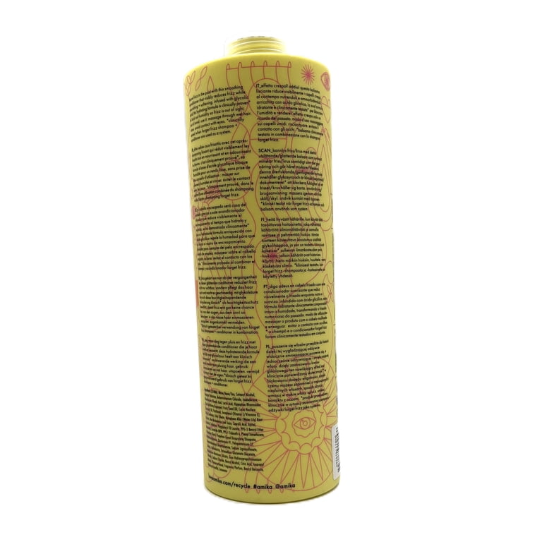 Amika Forget Frizz Anti-Frizz Shampoo - 33.8 oz - Walmart.com