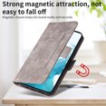 thumbnail image 5 of Allytech for Samsung Galaxy S22 5G Phone Case, Premium PU Leather Card Holder RFID Blocking Shockproof Kickstand Flip Magnetic Closure Slim Wallet Protective Case Cover for Samsung S22 Phone, Gray, 5 of 10