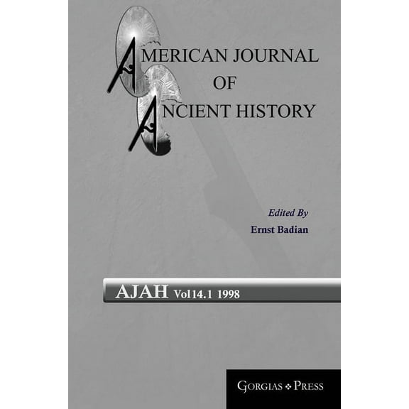 American Journal of Ancient History: American Journal of Ancient History 14.1 (Series #141) (Paperback)