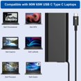 thumbnail image 3 of Cargador para portátil JIONR de 130 W USB-C para Dell Latitude, 3 of 7