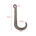 thumbnail image 3 of GUOOL Crochet en J Suspendu Robuste pour Projets de Construction Garage Machinerie de Moulage, 3 of 9