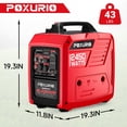thumbnail image 2 of Generador inversor POXURIO 2450W Dual Fuel 6L 8.3h 120V, 2 of 9