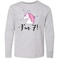 thumbnail image 3 of Inktastic 7th Birthday Cute Unicorn Long Sleeve Youth T-Shirt, 3 of 5