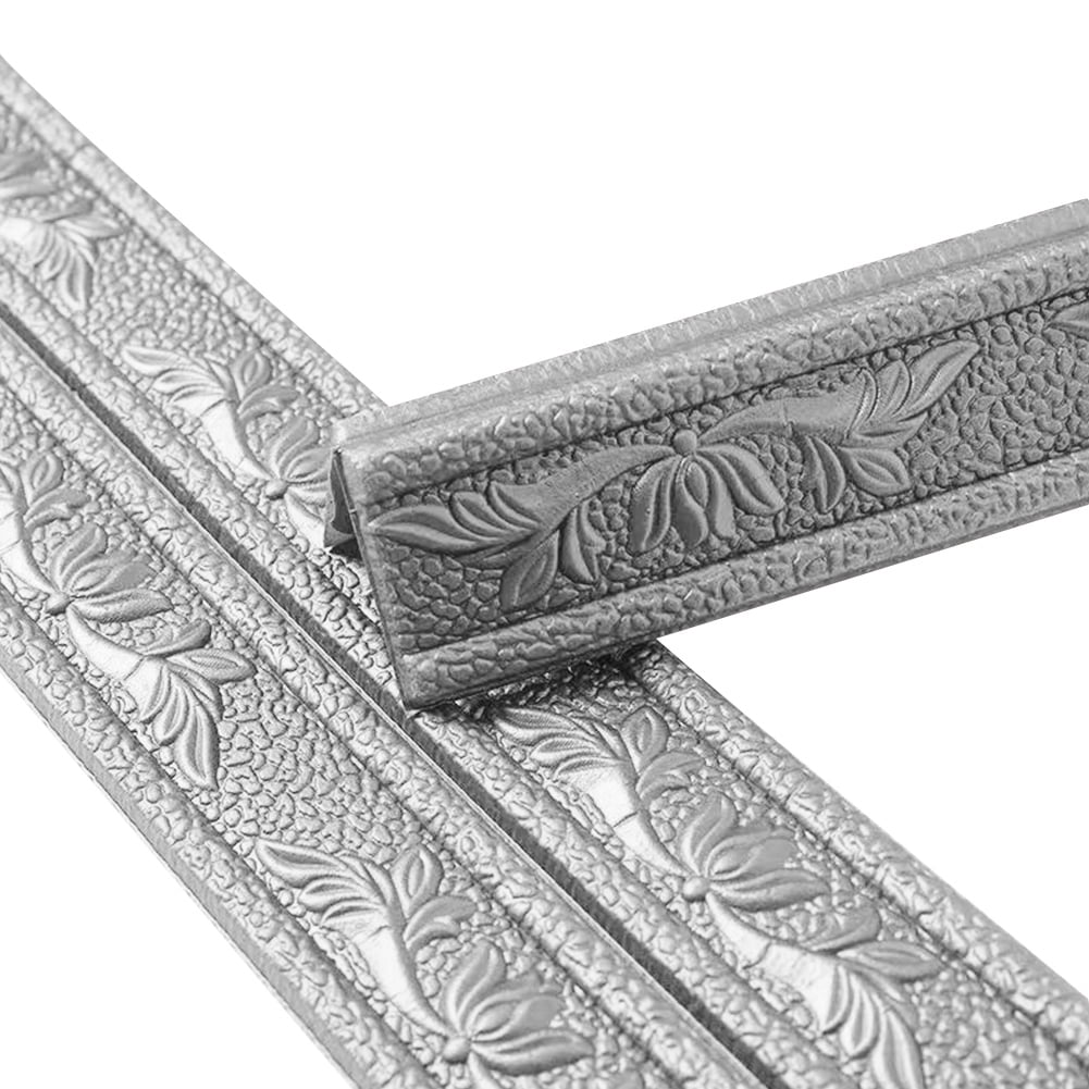 LoyGkgas New Foam Wall Edge Strip Sticker Adhesive Corner Waist Line