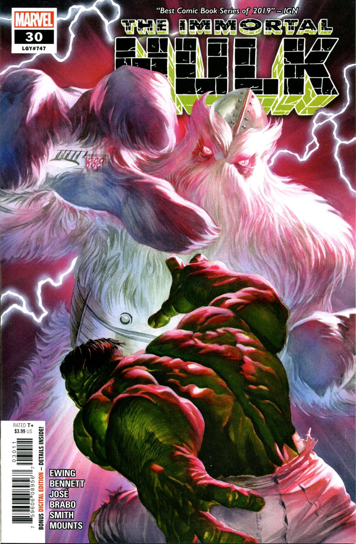 Cover of Immortal Hulk #30