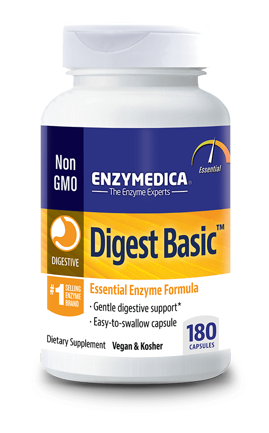 Enzymedica, Digest Basic, 180 Capsules, Dietary Supplement to Support