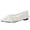 White, variant on GERsome Women's Flats Shoes Closed Pointy Toe Slip-On Comfort Mary Jane Ballet Dress Shoes for Party Wedding Work, Black Size 5.5