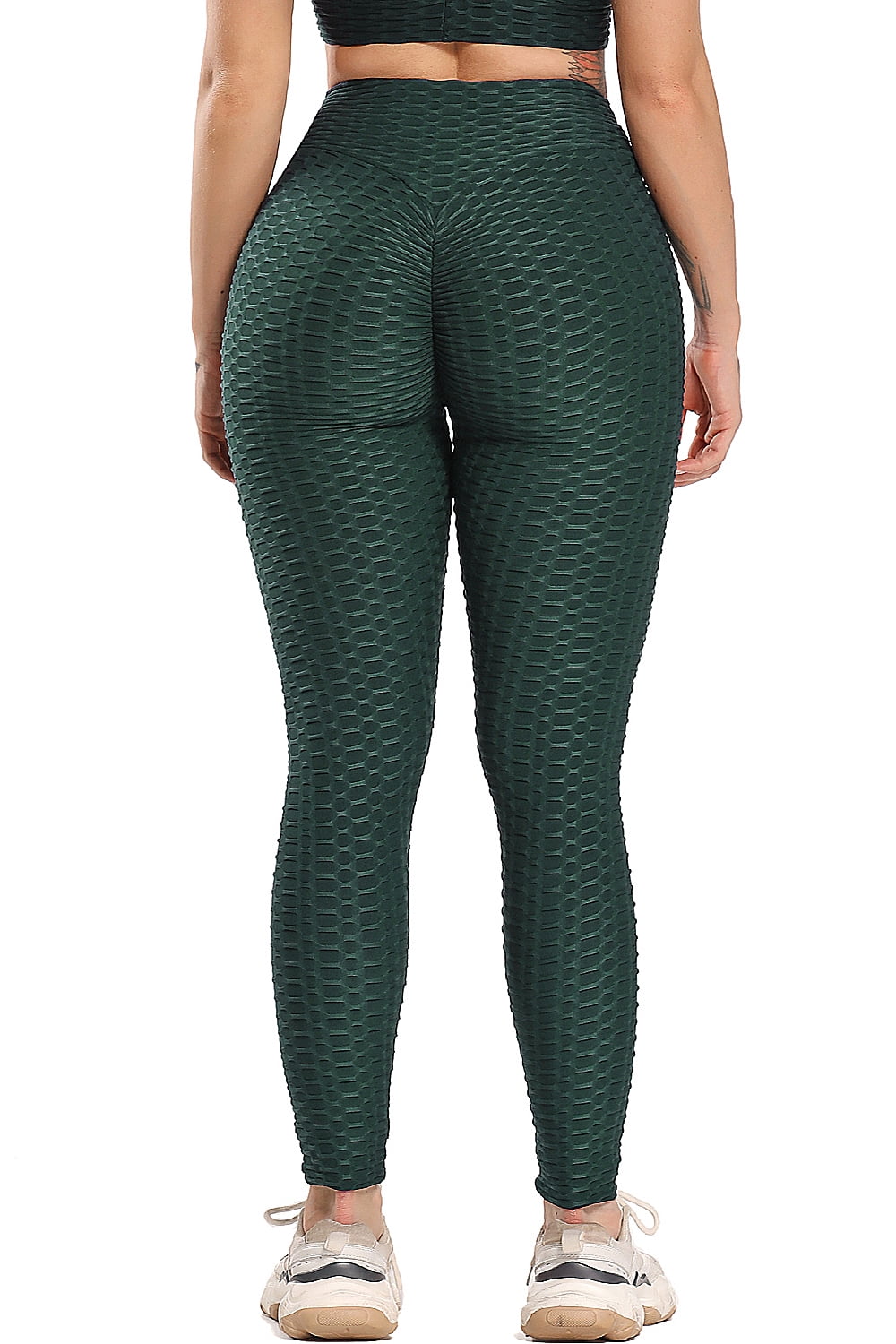 green workout pants