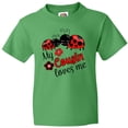 thumbnail image 3 of Inktastic My Cousin Loves Me with Cute Ladybugs Youth T-Shirt, 3 of 5