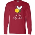 thumbnail image 3 of Inktastic I'm the Queen- cute queen bee Long Sleeve T-Shirt, 3 of 5