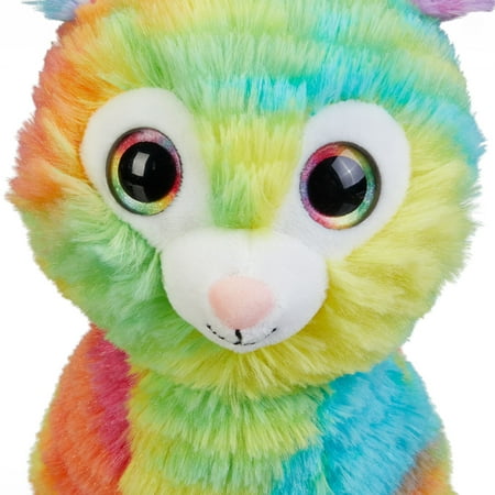Spark. Create. Imagine. Tie-Dyed Plush Llama, Multicolor, 9"