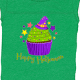 thumbnail image 4 of Inktastic Happy Halloween- Cute Witch Hat Cupcake Boys or Girls Baby Bodysuit, 4 of 5