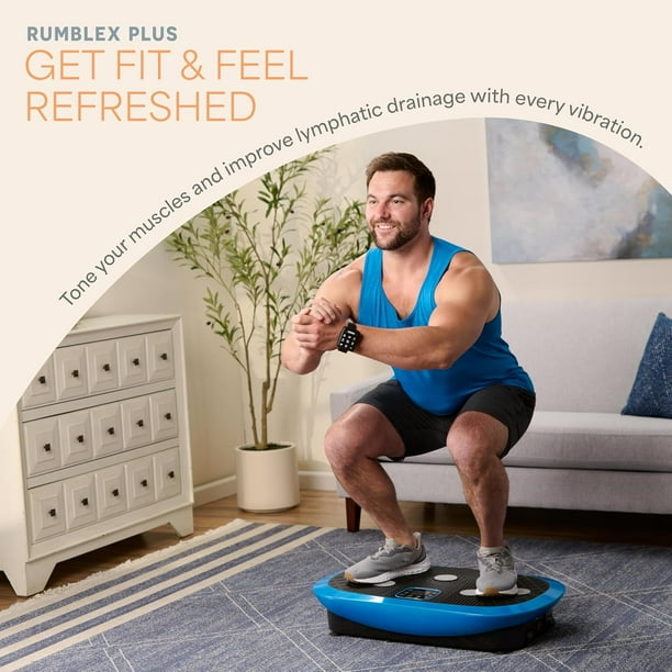 Lifepro Rumblex Plus 4D Vibration Plate Exercise Machine – Triple