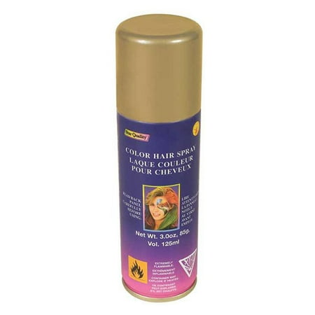 Temporary Color Gold Hairspray Hair Spray