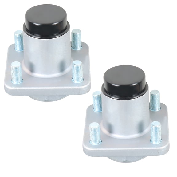 SEBLAFF 2x Golf Cart Front Wheel Hub Assembly for EZGO RXV 2008-up Gas & Electric 600001