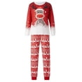thumbnail image 1 of Mom XXL Pijamas navideños para regalo familiar Conjunto de ropa de dormir navideña de manga larga, 1 of 5
