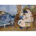 thumbnail image 3 of Pierre-Auguste Renoir 14x11 Black Modern Framed Museum Art Print Titled - Children's Afternoon at Wargemont (1884), 3 of 5